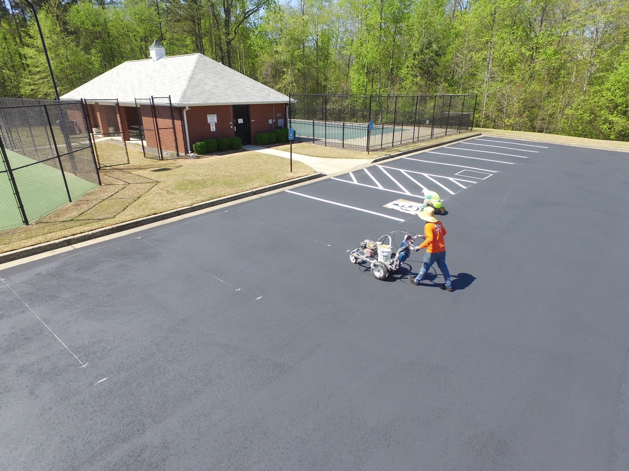 Pavement Markings The Surface Masters Marietta, GA